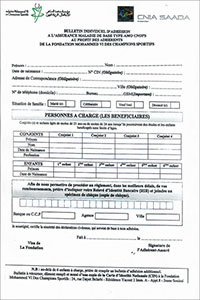 Demande d'adhésion à Saham Assurance